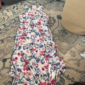 Nwt girls size large long dress